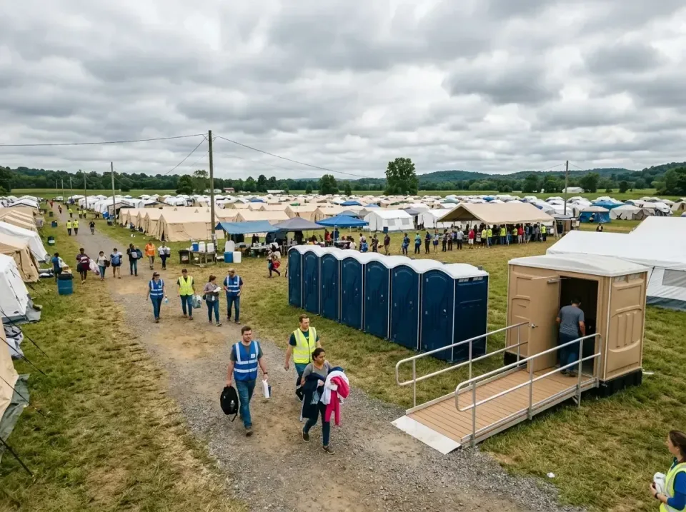 disaster-relief-camp-restrooms-010 — frequently asked questions, Dumpster & Portable Bathrooms Rental in Myrtle Grove, FL